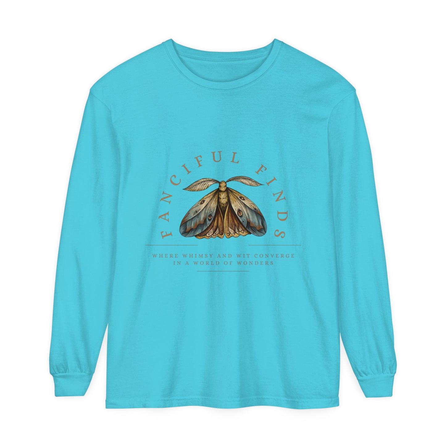 Fanciful Finds - Unisex Garment-dyed Long Sleeve T-Shirt