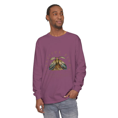 Fanciful Finds - Unisex Garment-dyed Long Sleeve T-Shirt