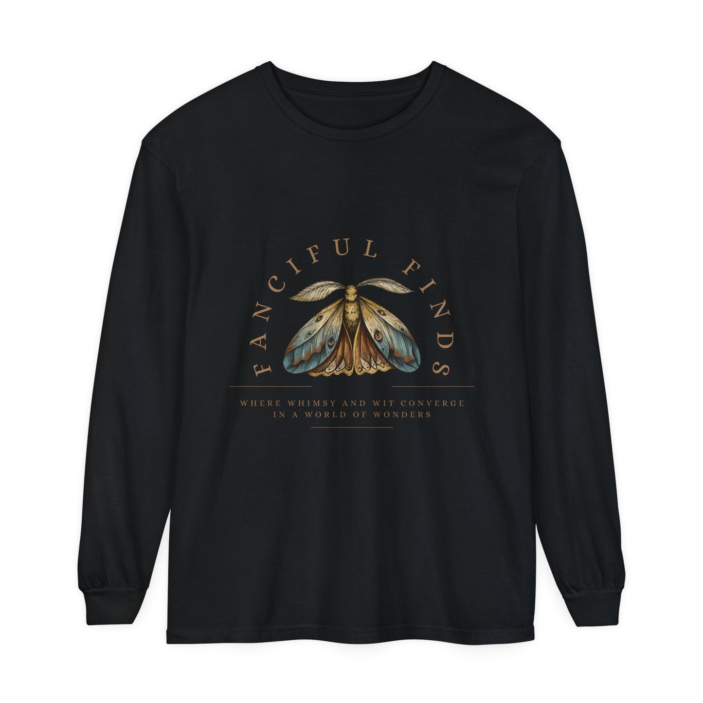 Fanciful Finds - Unisex Garment-dyed Long Sleeve T-Shirt