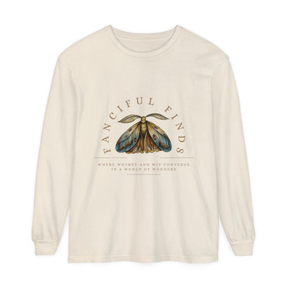 Fanciful Finds - Unisex Garment-dyed Long Sleeve T-Shirt