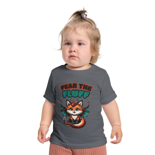 Fear the Fluff Baby Short Sleeve T-Shirt