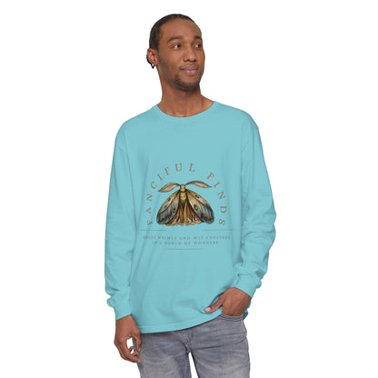 Fanciful Finds - Unisex Garment-dyed Long Sleeve T-Shirt