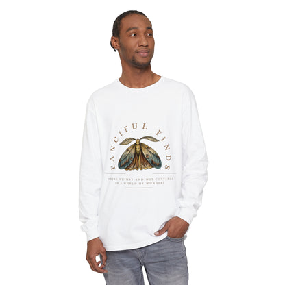 Fanciful Finds - Unisex Garment-dyed Long Sleeve T-Shirt