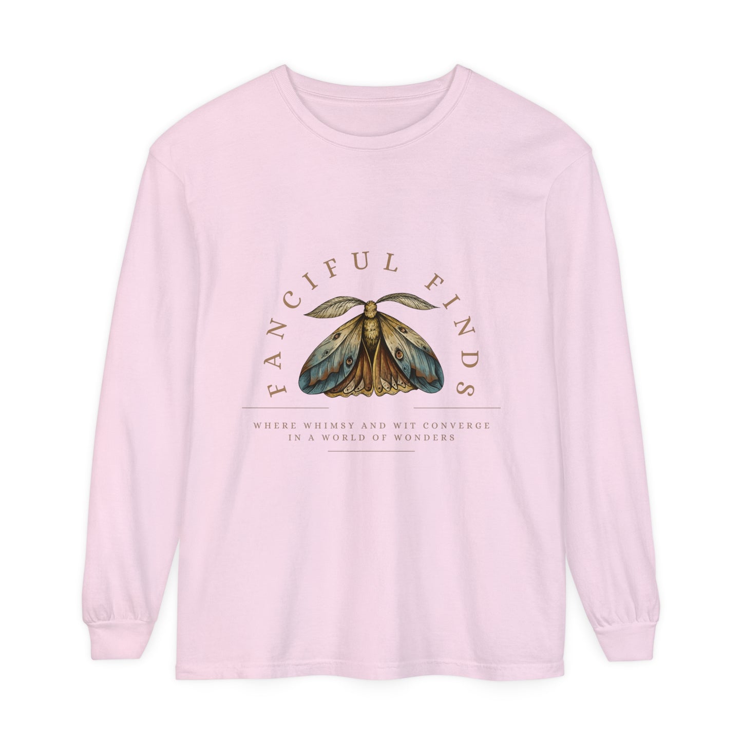 Fanciful Finds - Unisex Garment-dyed Long Sleeve T-Shirt