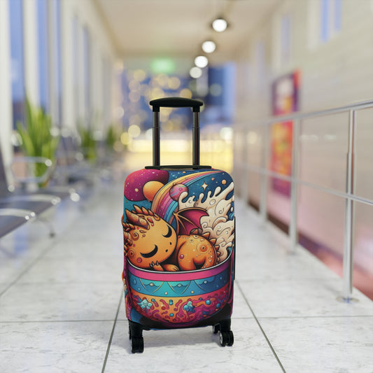 Dragon Delight Luggage Cover